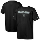 Las Vegas Raiders Youth Sideline Team Issue T-Shirt | NFL Discount