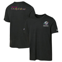 Miami Dolphins Youth 2025 NFL Crucial Catch Tri-Blend Dri-FIT T-Shirt | NFL Discount