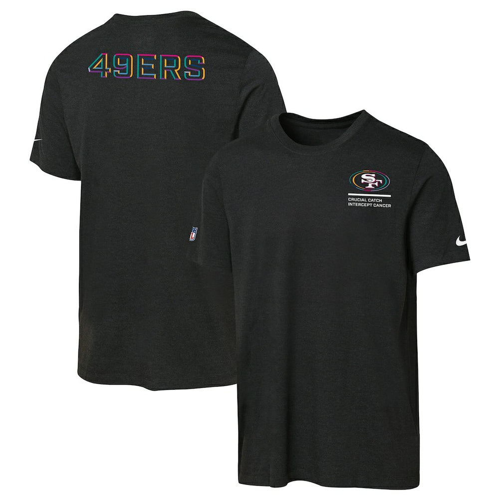 San Francisco 49ers Youth 2025 NFL Crucial Catch Tri-Blend Dri-FIT T-Shirt | NFL On sale