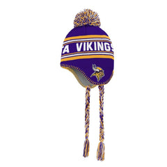 Minnesota Vikings Preschool Jacquard Tassel Knit Hat with Pom | NFL Near me
