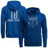Lamine Yamal Barcelona 1863FC Player Fleece Pullover Hoodie