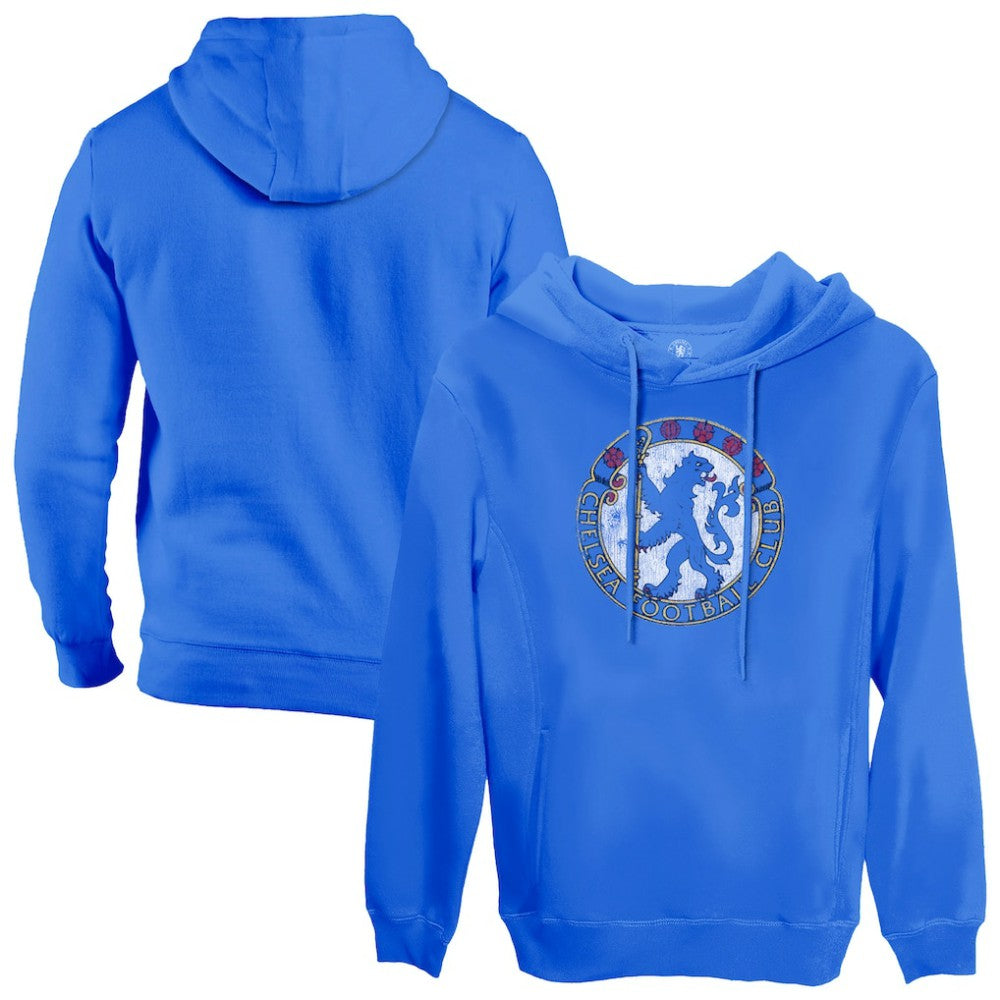 Chelsea 1863FC Retro Color Badge Fleece Pullover Hoodie