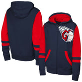 Cleveland Guardians Outerstuff Youth Stadium Colorblock Full-Zip Hoodie - MLB Hoodies