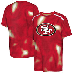 San Francisco 49ers Outerstuff Youth End Zone Dri-Tek T-Shirt | NFL New