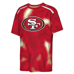 San Francisco 49ers Outerstuff Youth End Zone Dri-Tek T-Shirt | NFL New