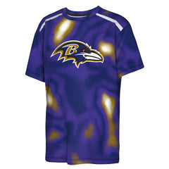 Baltimore Ravens Outerstuff Youth End Zone Dri-Tek T-Shirt | NFL Near me