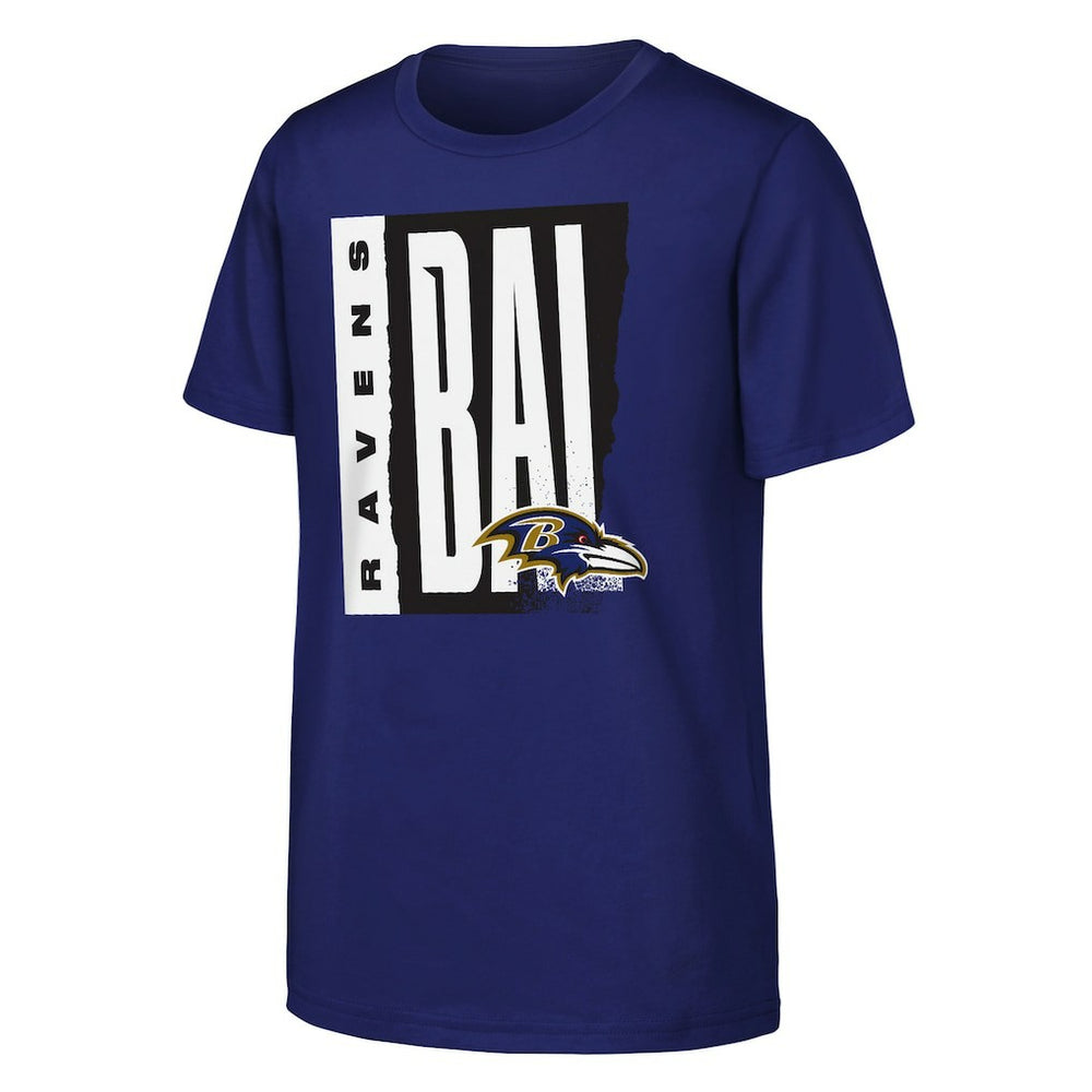 Baltimore Ravens Outerstuff Youth Tear It Up T-Shirt | NFL Hot