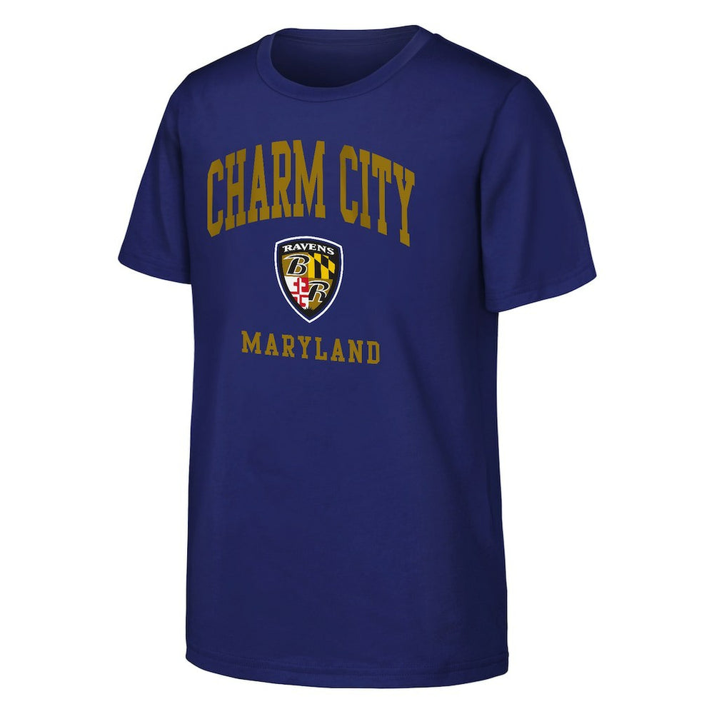 Baltimore Ravens Outerstuff Youth Team Spirit T-Shirt | NFL US