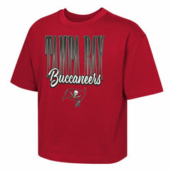 Tampa Bay Buccaneers Outerstuff Girls Youth Big City Boxy T-Shirt | NFL Discount