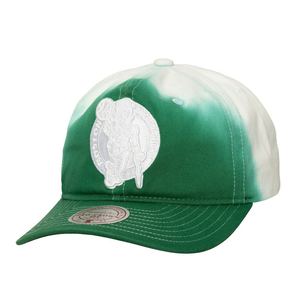 Kelly Green/White Boston Celtics Dip Dye Pro Crown Adjustable Hat | NBA