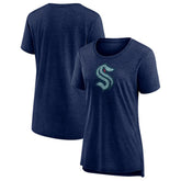 Seattle Kraken Women's Slow Whistle Tri-Blend T-Shirt - NHL T-shirts