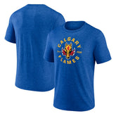 Calgary Flames Represent Tri-Blend T-Shirt - NHL T-shirts