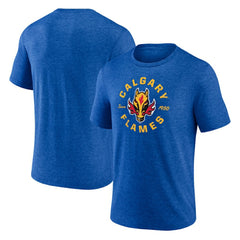 Calgary Flames Represent Tri-Blend T-Shirt - NHL T-shirts