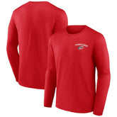 Carolina Hurricanes Team Lockup Long Sleeve T-Shirt - NHL T-shirts