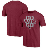 Colorado Avalanche Shoot to Score Tri-Blend T-Shirt - NHL T-shirts