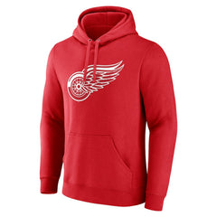 Detroit Red Wings Primary Logo Pullover Hoodie - NHL Hoodies