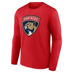 Florida Panthers Primary Logo Long Sleeve T-Shirt - NHL T-shirts