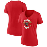 Florida Panthers Women's Active Edge V-Neck T-Shirt - NHL T-shirts