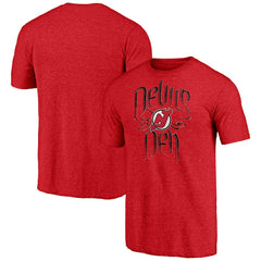 New Jersey Devils Shoot to Score Tri-Blend T-Shirt - NHL T-shirts
