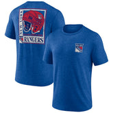 New York Rangers Earnest Will Tri-Blend T-Shirt - NHL T-shirts