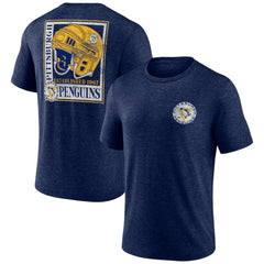 Pittsburgh Penguins Earnest Will Tri-Blend T-Shirt - NHL T-shirts