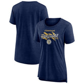 Pittsburgh Penguins Women's Hit the Ice Tri-Blend T-Shirt - NHL T-shirts