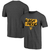 Pittsburgh Penguins Shoot to Score Tri-Blend T-Shirt - NHL T-shirts