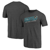 San Jose Sharks Shoot to Score Tri-Blend T-Shirt - NHL T-shirts