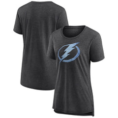 Tampa Bay Lightning Women's Pond Hockey Tri-Blend T-Shirt - NHL T-shirts