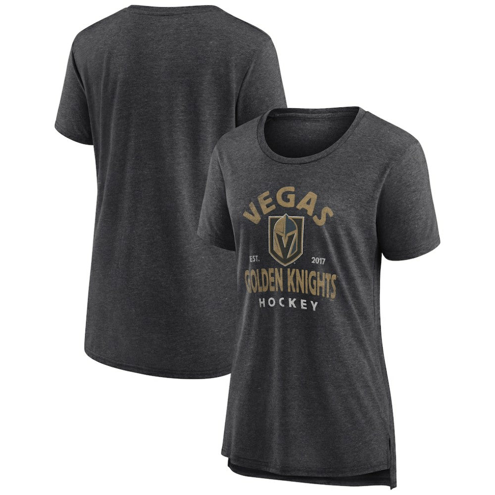 Vegas Golden Knights Women's Vintage Arch Tri-Blend T-Shirt - NHL T-shirts