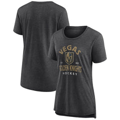 Vegas Golden Knights Women's Vintage Arch Tri-Blend T-Shirt - NHL T-shirts