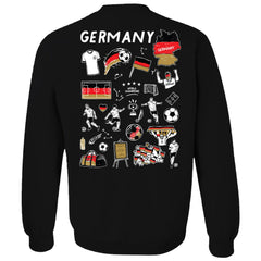 Germany National Team Vive La Fete Women's Impressions Artwork Pullover Sweatshirt