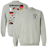 Germany National Team Vive La Fete Women's Impressions Artwork Pullover Sweatshirt
