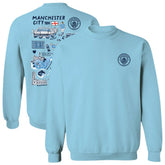 Manchester City Vive La Fete Women's Impressions Artwork Pullover Sweatshirt