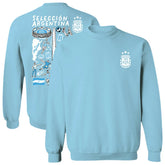 Argentina National Team Vive La Fete Women's Impressions Artwork Pullover Sweatshirt