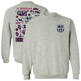 Barcelona Vive La Fete Women's Impressions Artwork Pullover Sweatshirt