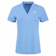 Minnesota Twins Cutter & Buck Forge Heathered Stretch Blade Top - MLB Tops