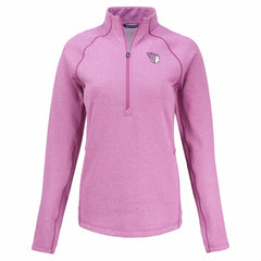 Cleveland Guardians Cutter & Buck Women's Peshastin Eco Fleece Recycled Half-Zip Jacket - MLB Jackets