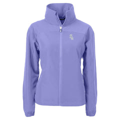 Chicago White Sox Cutter & Buck Women's Charter Eco Recycled Full-Zip Jacket - MLB Jackets