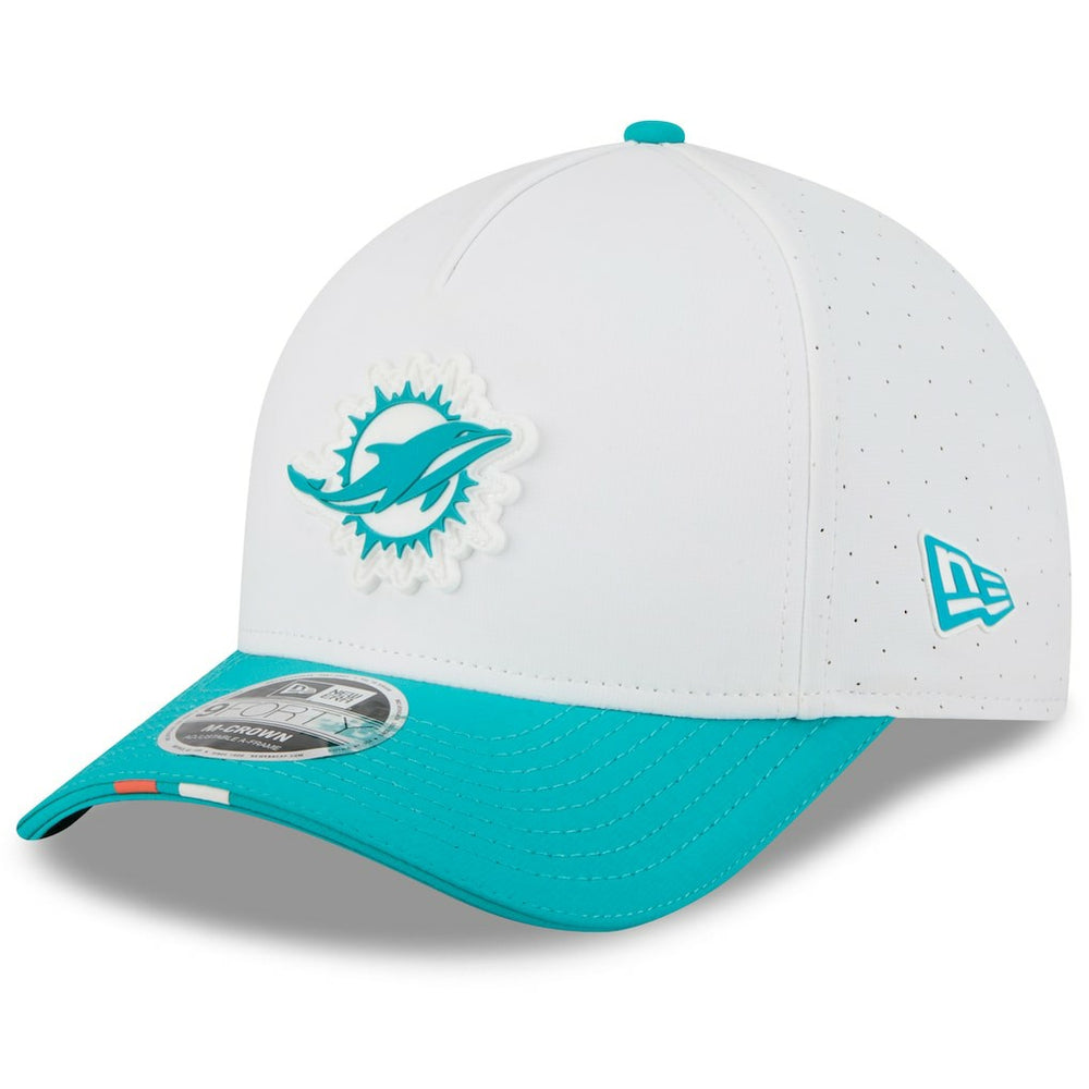 Miami Dolphins Youth 2025 NFL Training Camp A-Frame 9FORTY Adjustable Hat | NFL Online