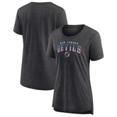 New Jersey Devils Women's Proud Tri-Blend T-Shirt - NHL T-shirts