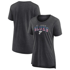 St. Louis Blues Women's Proud Tri-Blend T-Shirt - NHL T-shirts