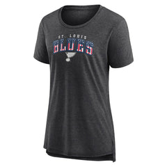 St. Louis Blues Women's Proud Tri-Blend T-Shirt - NHL T-shirts