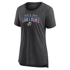 Tampa Bay Lightning Women's Proud Tri-Blend T-Shirt - NHL T-shirts
