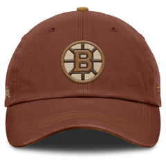 Boston Bruins Fanatics Fall Leaves Timber Adjustable Hat - NHL Hats