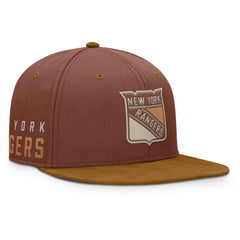 New York Rangers Fanatics Fall Leaves Acreage Snapback Hat - NHL Hats