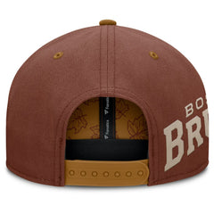 Boston Bruins Fanatics Fall Leaves Acreage Snapback Hat - NHL Hats