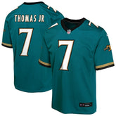 Jacksonville Jaguars Brian Thomas Jr. Youth Alternate 2 Prowler Throwback Game Jersey | NFL Sale