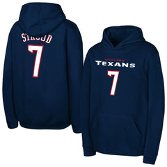 Houston Texans C.J. Stroud Outerstuff Mainliner Player Name & Number Hoodie | NFL On sale