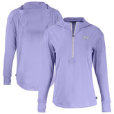 Baltimore Ravens Cutter & Buck Women's Daybreak Eco Recycled Half-Zip Hoodie | NFL Sale